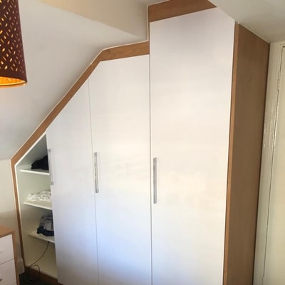 Sloped Wardrobe